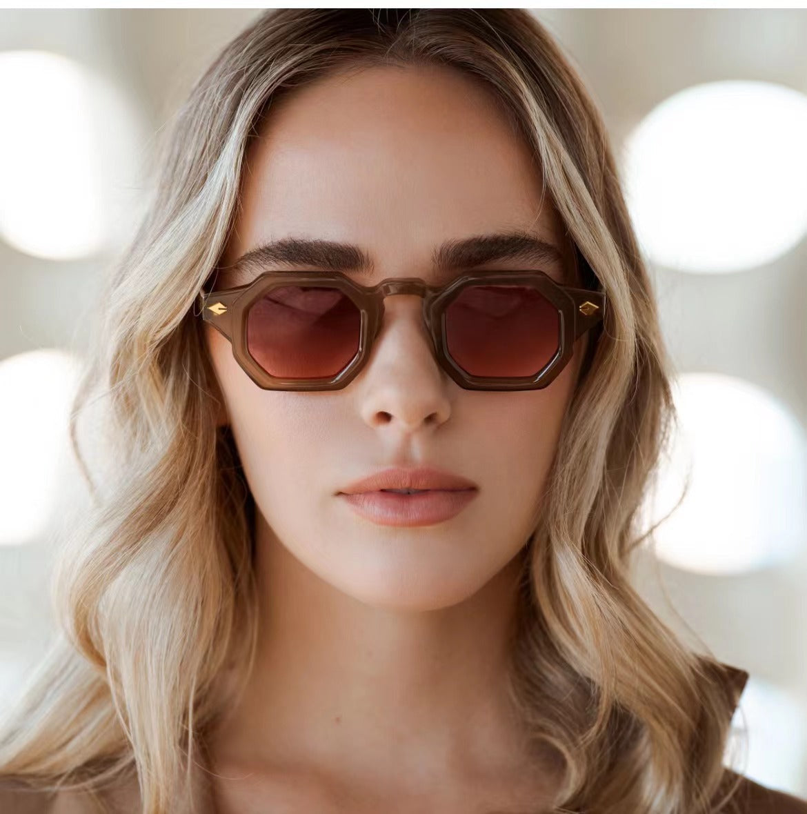 Trendy Street Photo Retro Sonnenbrille mit modernem Charme