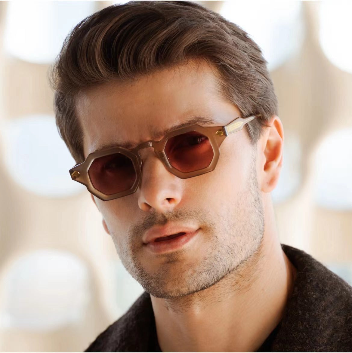 Trendy Street Photo Retro Sonnenbrille mit modernem Charme