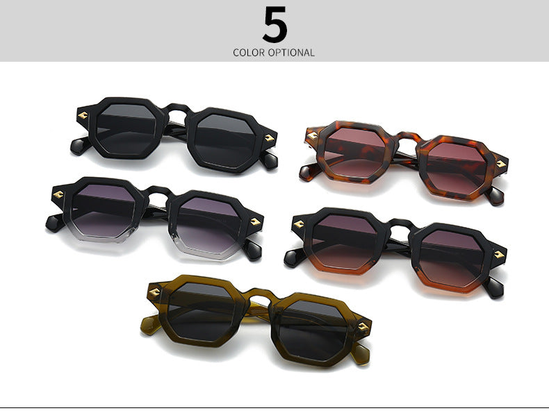 Trendy Street Photo Retro Sonnenbrille mit modernem Charme