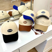 Fashion casual letter color matching baseball cap