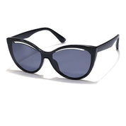 6 Farben Mode Candy Farbe Trend Straße Cat-Eye hohle Sonnenbrille