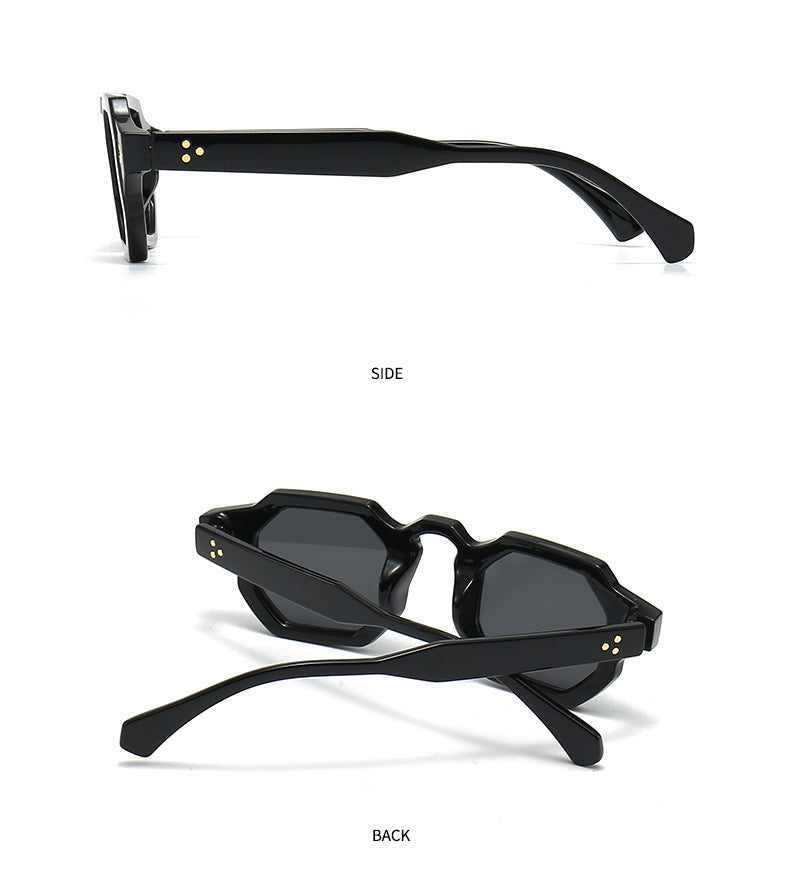 Trendy Street Photo Retro Sonnenbrille mit modernem Charme