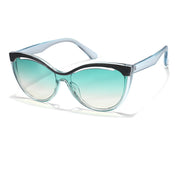 6 Farben Mode Candy Farbe Trend Straße Cat-Eye hohle Sonnenbrille