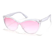 6 Farben Mode Candy Farbe Trend Straße Cat-Eye hohle Sonnenbrille