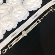 Luxus-Perlen-Kristall-Schmuckserie