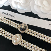Luxus-Perlen-Kristall-Schmuckserie