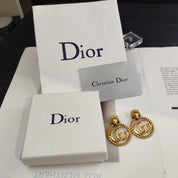 Vintage Lion Stud Earrings