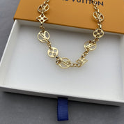 Fashionable Hollow Printed Necklace