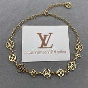 Fashionable Hollow Printed Necklace