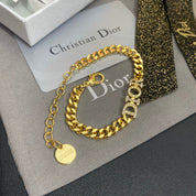 Fashion Rhinestone Letter Bracelet