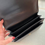Klassische Double Sunset Ledertasche