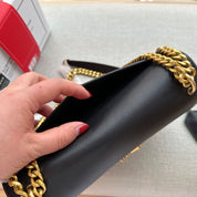 Klassische Double Sunset Ledertasche