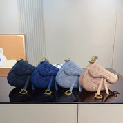 Modische Ringer-Scrub-Satteltasche