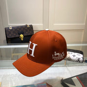 Mode H Brief Retro Auto Muster Blume Baseballkappe