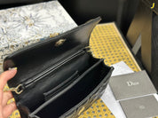 Klassische CD-Beule und unregelmäßiges Muster Handtasche