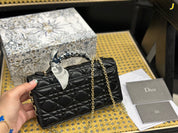 Klassische CD-Beule und unregelmäßiges Muster Handtasche