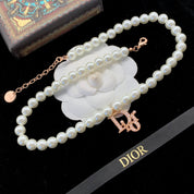 Fashion CD pearl necklace