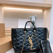 Fashionable YSL letter handbag