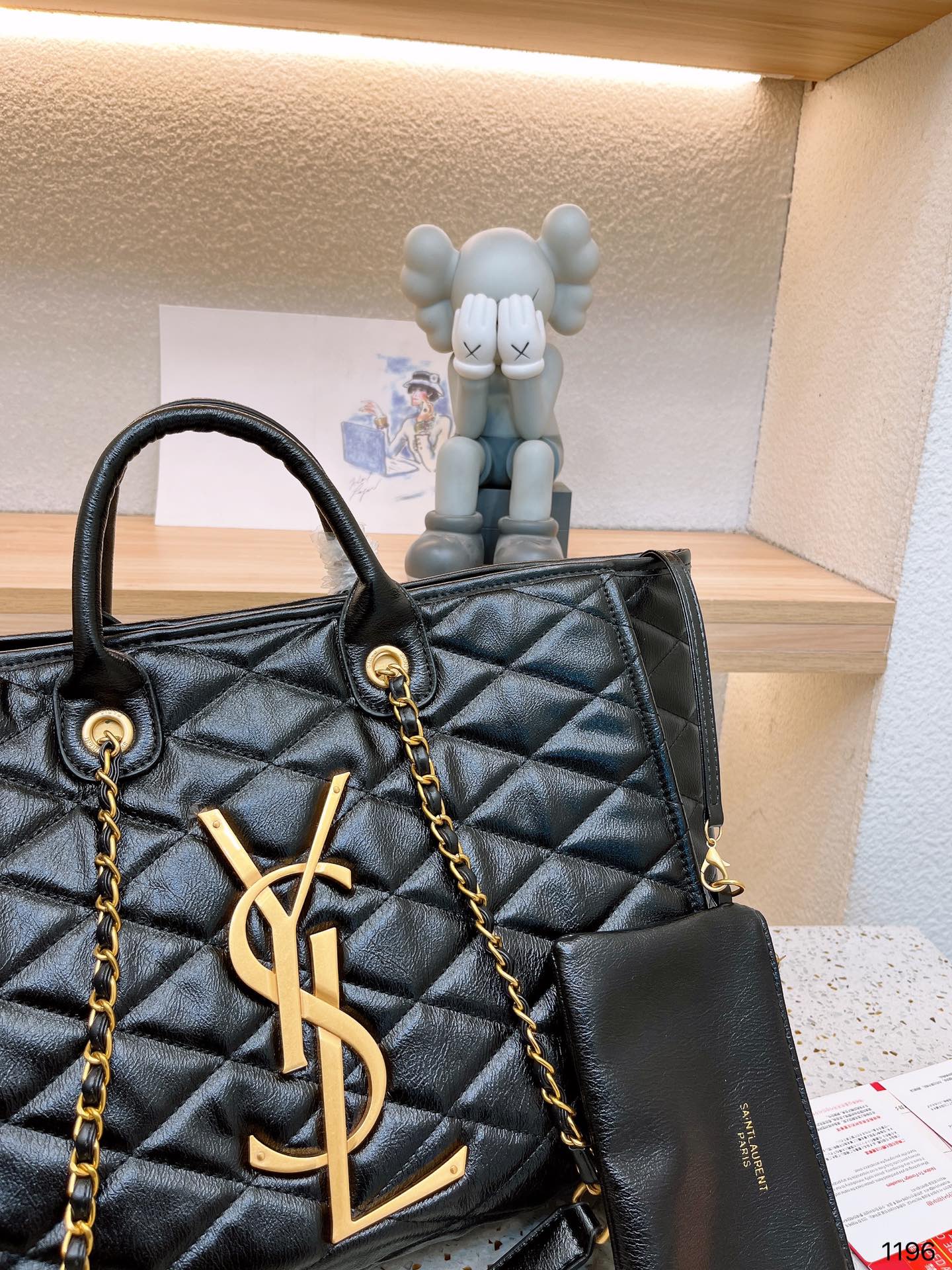 Fashionable YSL letter handbag