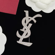 Mode YS Strass Muster Brosche