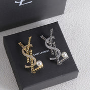 Mode YS Strass Perle Muster Brosche