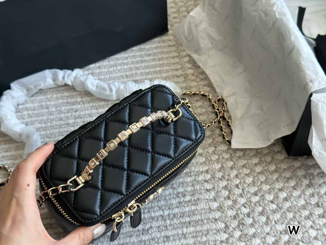 Modische CC Crossbody-Umhängetasche