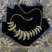 CC Bird Pearl Pendant Necklace