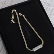 CC Cylinder Pendant Necklace