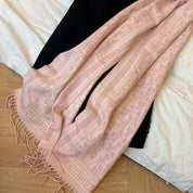 Fashion CD Schal mit diagonalen Streifen