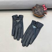Fashion PAR letter bow gloves