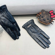 Fashionable four-leaf clover letter gloves