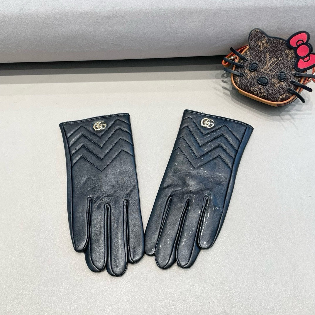 Fashion GG letter gloves