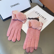 Modische CC-Buchstabenhandschuhe