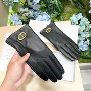 Fashion CD letter gloves