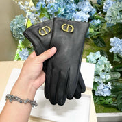 Fashion CD letter gloves