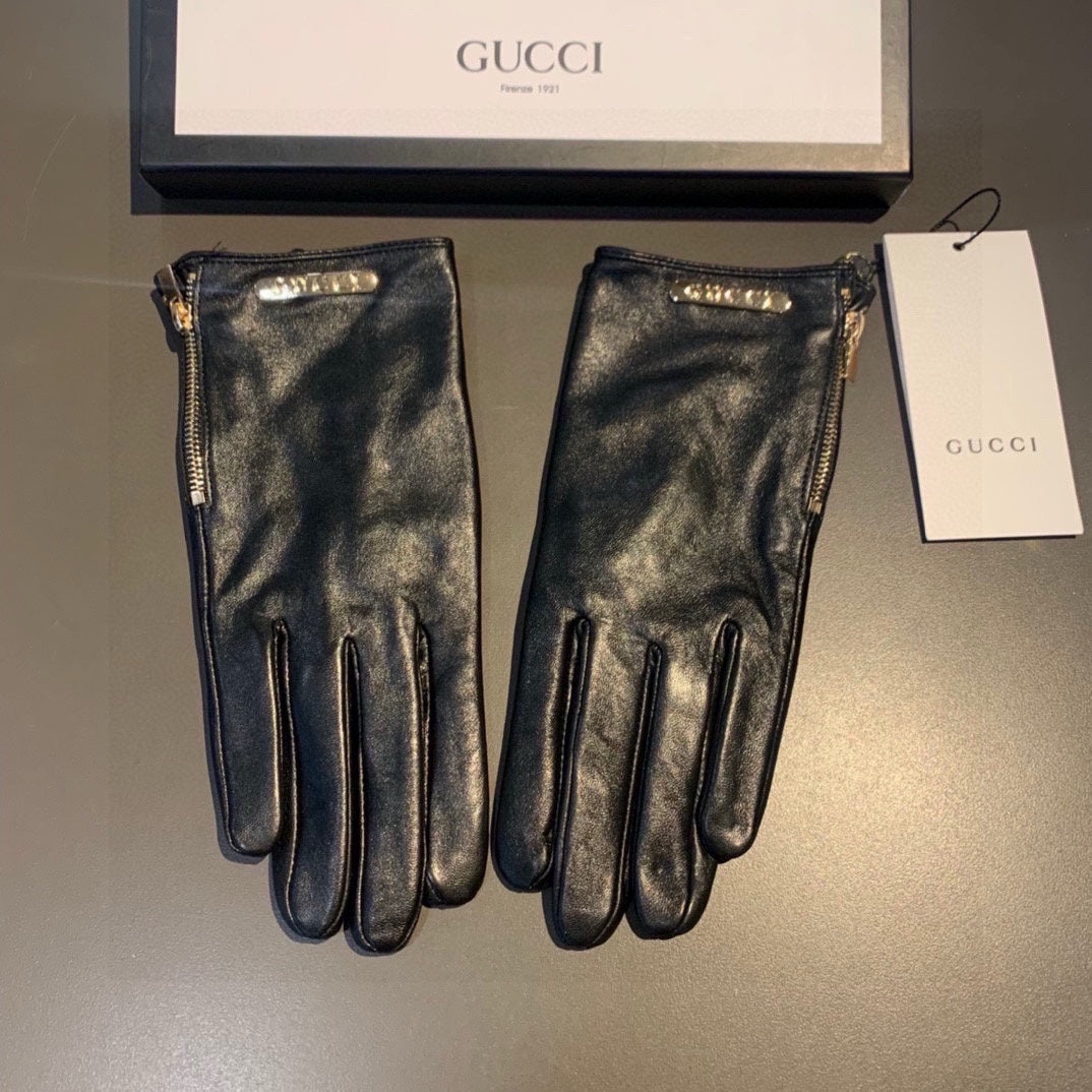 Fashion GG letter gloves
