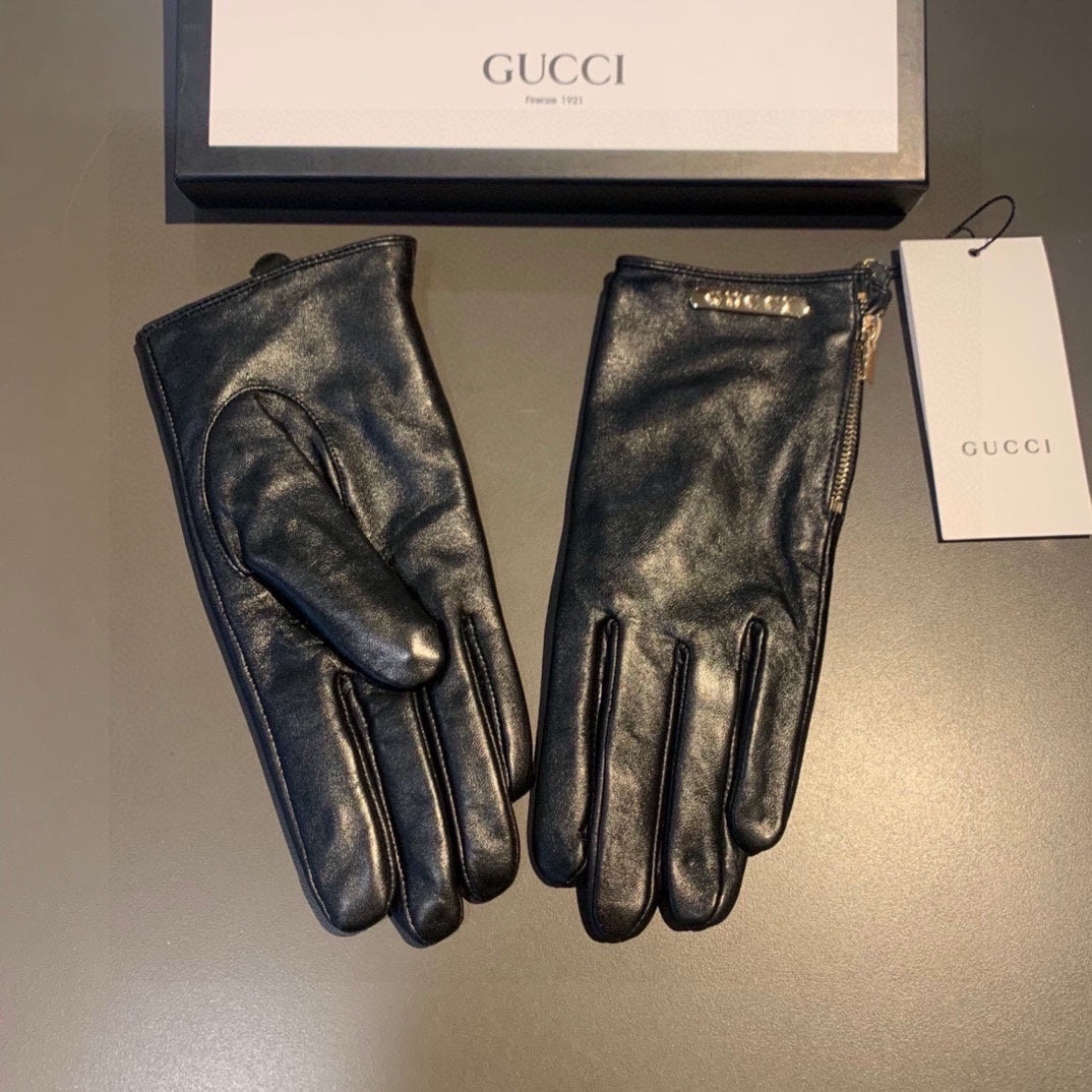 Fashion GG letter gloves