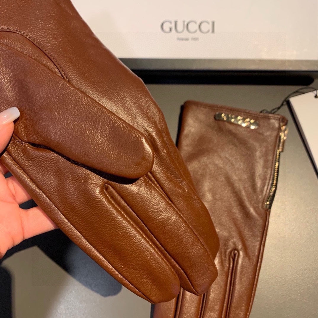 Fashion GG letter gloves