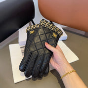 Fashion CD letter gloves