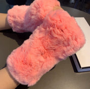 Fashion CC letter gloves