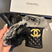 Fashion CC letter gloves