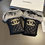 Fashion CC letter gloves