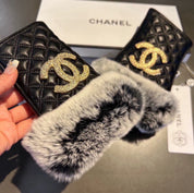 Fashion CC letter gloves