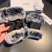 Fashion CC letter gloves