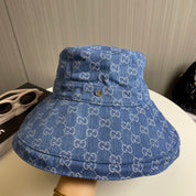 Modischer Bucket Hat mit GG-Buchstaben