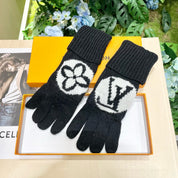 Modische Kleeblatt-Handschuhe