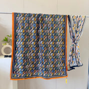 Classic FF letter pattern scarf