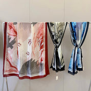 Classic CD letter pattern scarf