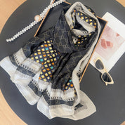 Classic GG letter pattern scarf