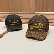 Modische Baseballkappe mit FF-Buchstaben